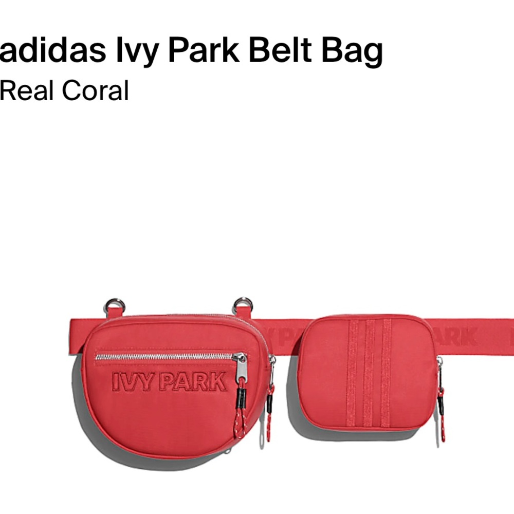 Ivy Park brand new coral belt bag